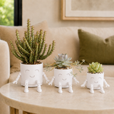 The Plant Fam – Mini Character Pot Set