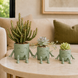 The Plant Fam – Mini Character Pot Set