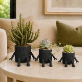 The Plant Fam – Mini Character Pot Set