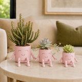 The Plant Fam – Mini Character Pot Set