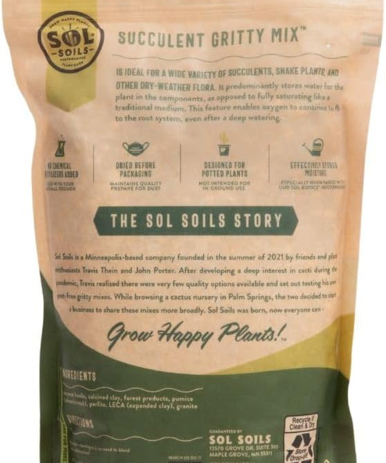 Sol Soil Succulent Gritty Mix